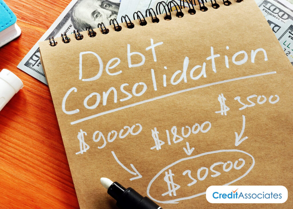 how does debt consolidation work
