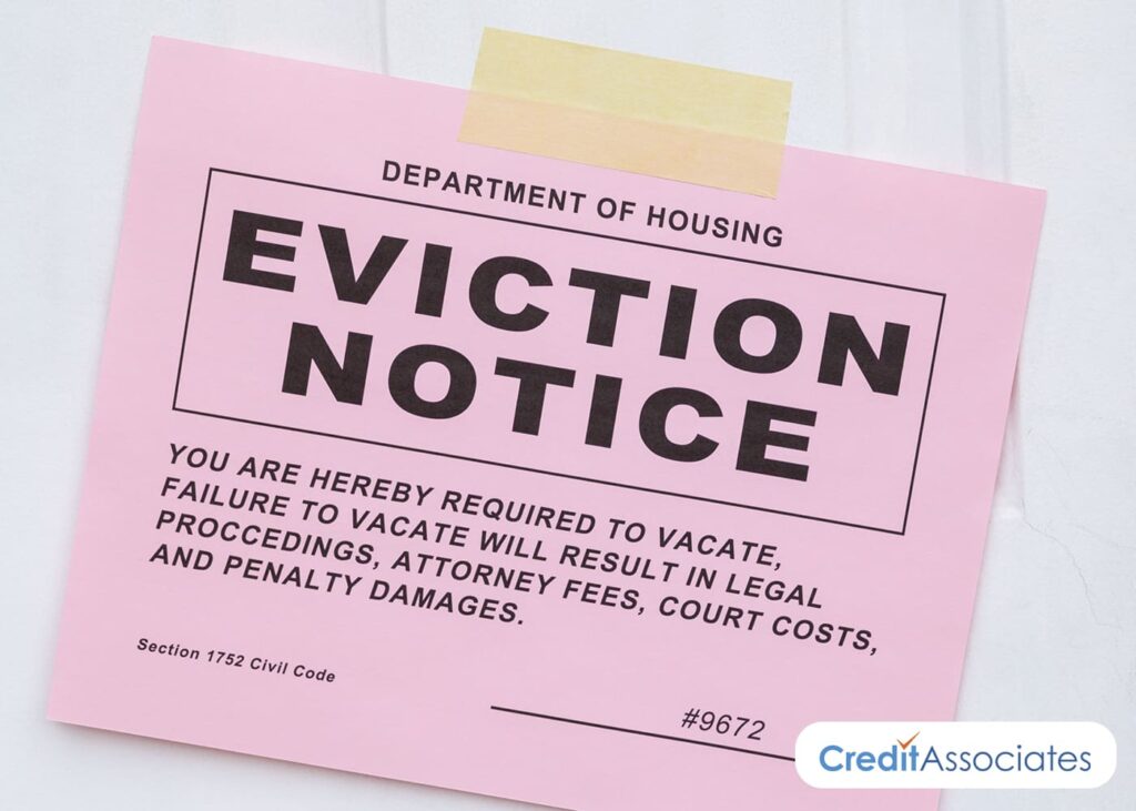 does eviction go on credit report