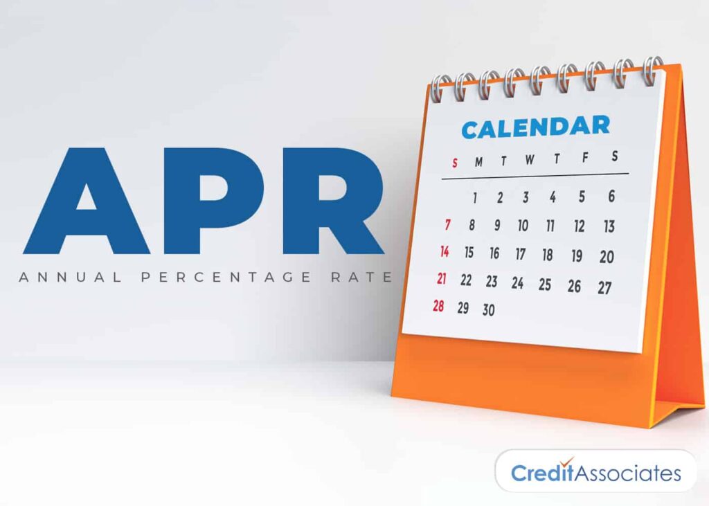 is apr charged monthly or yearly